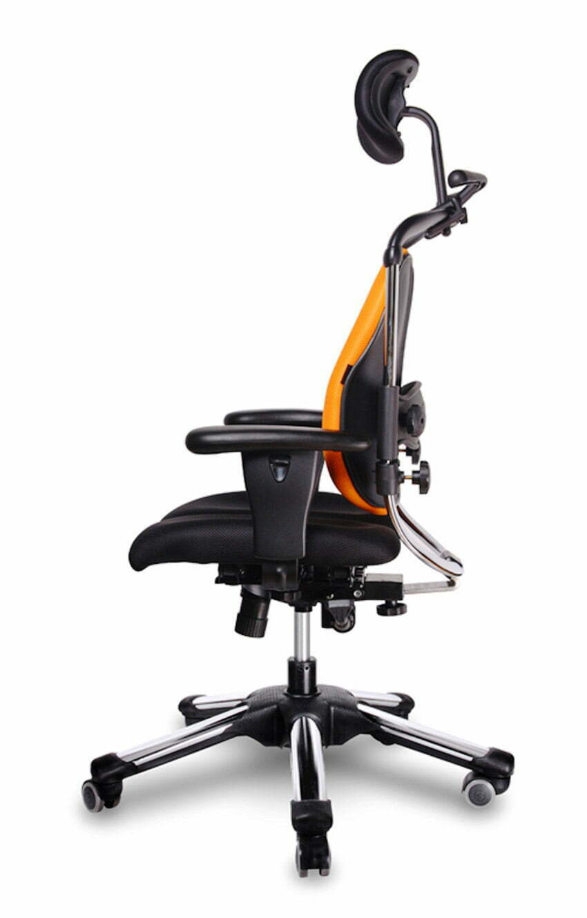 HARASCHAIR-desk stol-desk stoler-office svingstoler-helsestoler-ortopedisk-ortopedisk-hara-ergonomisk-stol-ergonomisk-stoler-leder stol