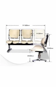 hara stuhl lob m-116 wartenzimmerbank