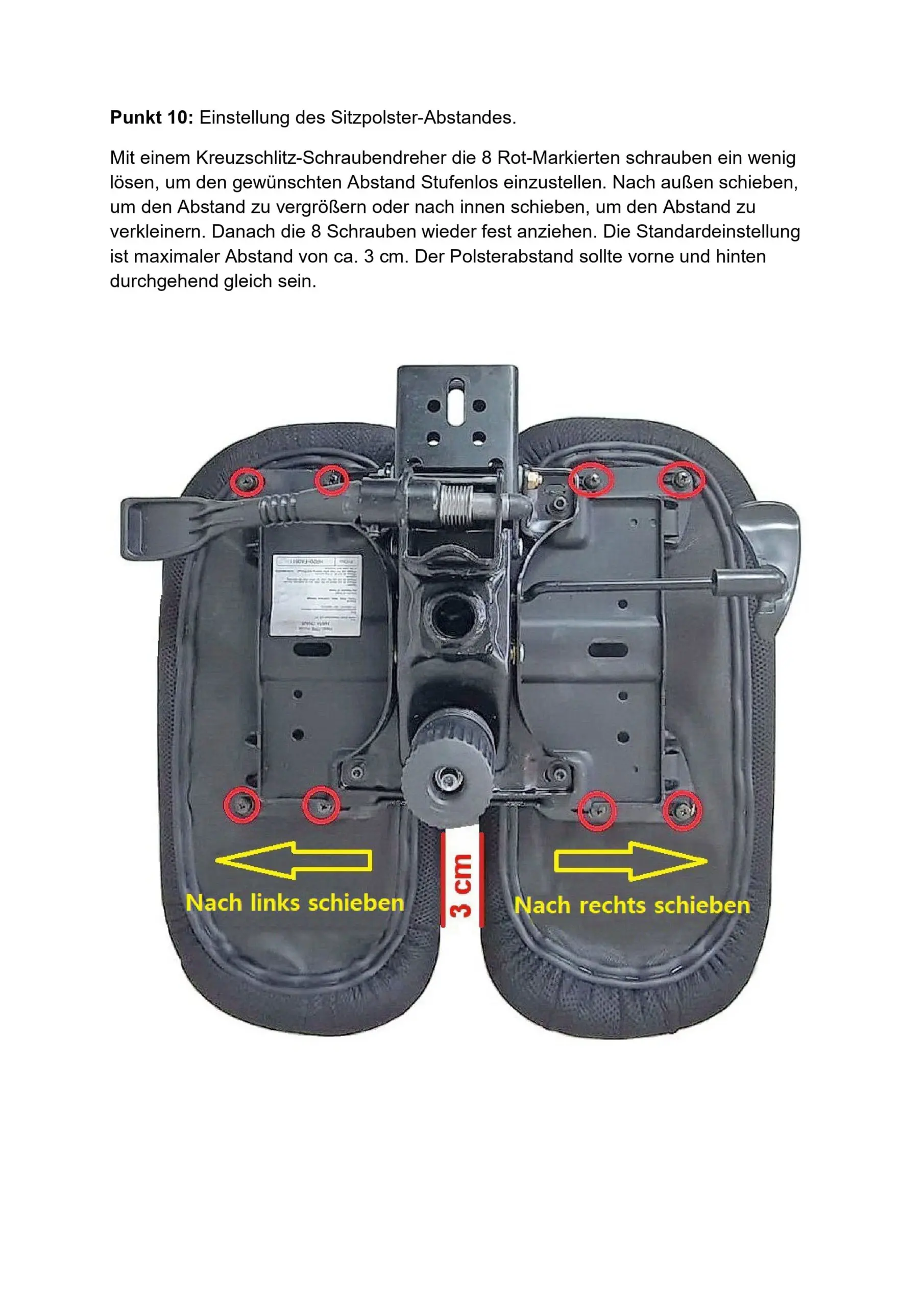 Bedienungsanleitung HARA STUHL Modell ZEN