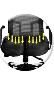 HARA CHAIR THA 01 ergonomic office chairs orthopedic chair split seat 2