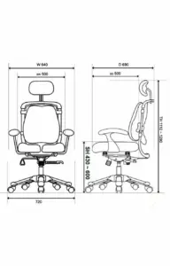 HARA CHAIR ZEN 04 office chair ergonomic orthopedic chairs herniated disc test 10
