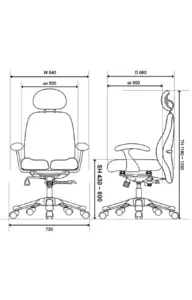 HARA STUHL DOL 01 orthopädischer schreibtischstuhl ergonomische arbeitsstühle 9