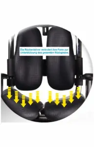 HARA STUHL NWL M-117 arbeitsstuhl designer schreibtischstuhl orthopädischer stuhl 2