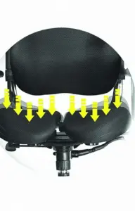 HARA STUHL ZEN 01 bürodrehstuhl gamer stühle schreibtischstühle orthopädischer bürostuhl 2