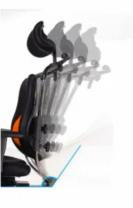 HARA STUHL ZEN-LS 04 designer chefsessel ergonomische drehstühle verstellbarer rueckenwinkel 6