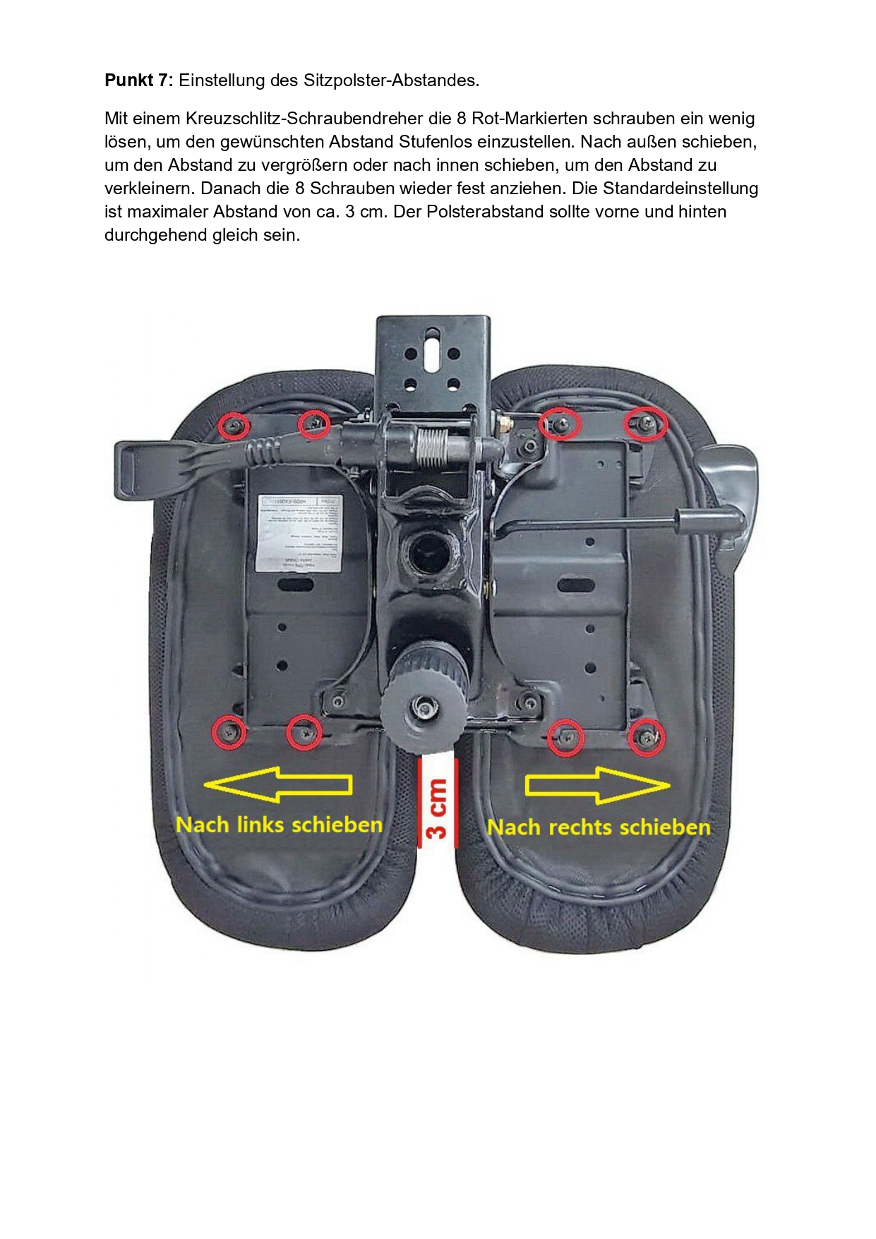 Bedienungsanleitung HARA STUHL Modell DOL