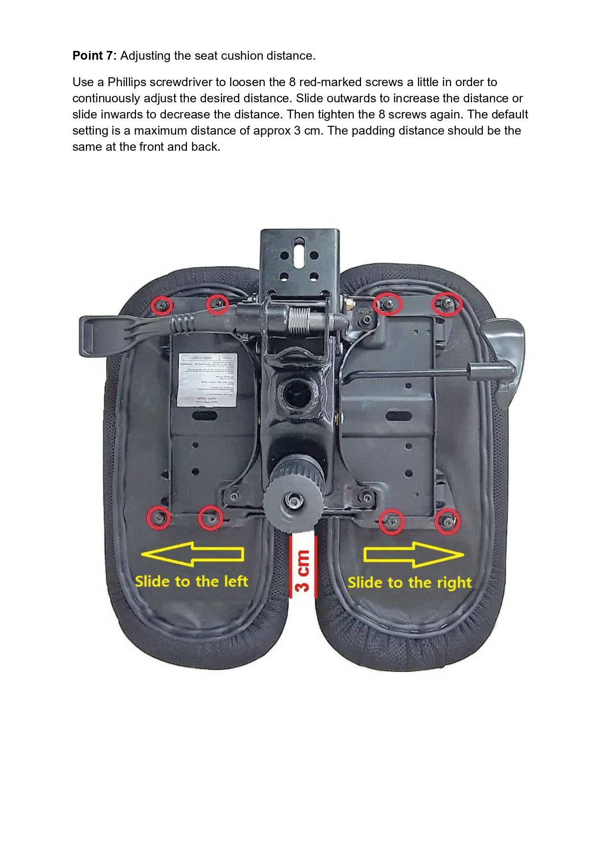 Instruction manual HARA CHAIR model DOL